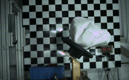 evolving shape of the airbag - frame 30