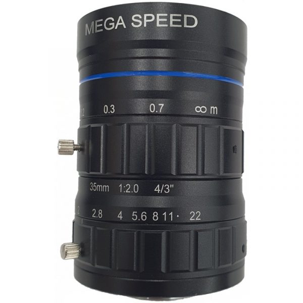 “C” mount 35mm F2.0 4/3” lenses
