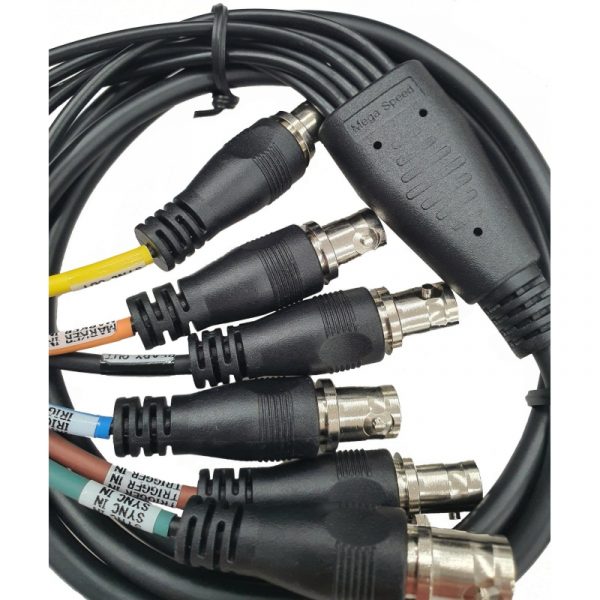 Mega Speed brand 2M I/O cable set (sync in/ sync out, IRIG, trigger, ready, marker) - Image 2