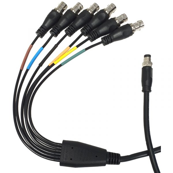 Mega Speed brand 2M I/O cable set (sync in/ sync out, IRIG, trigger, ready, marker)